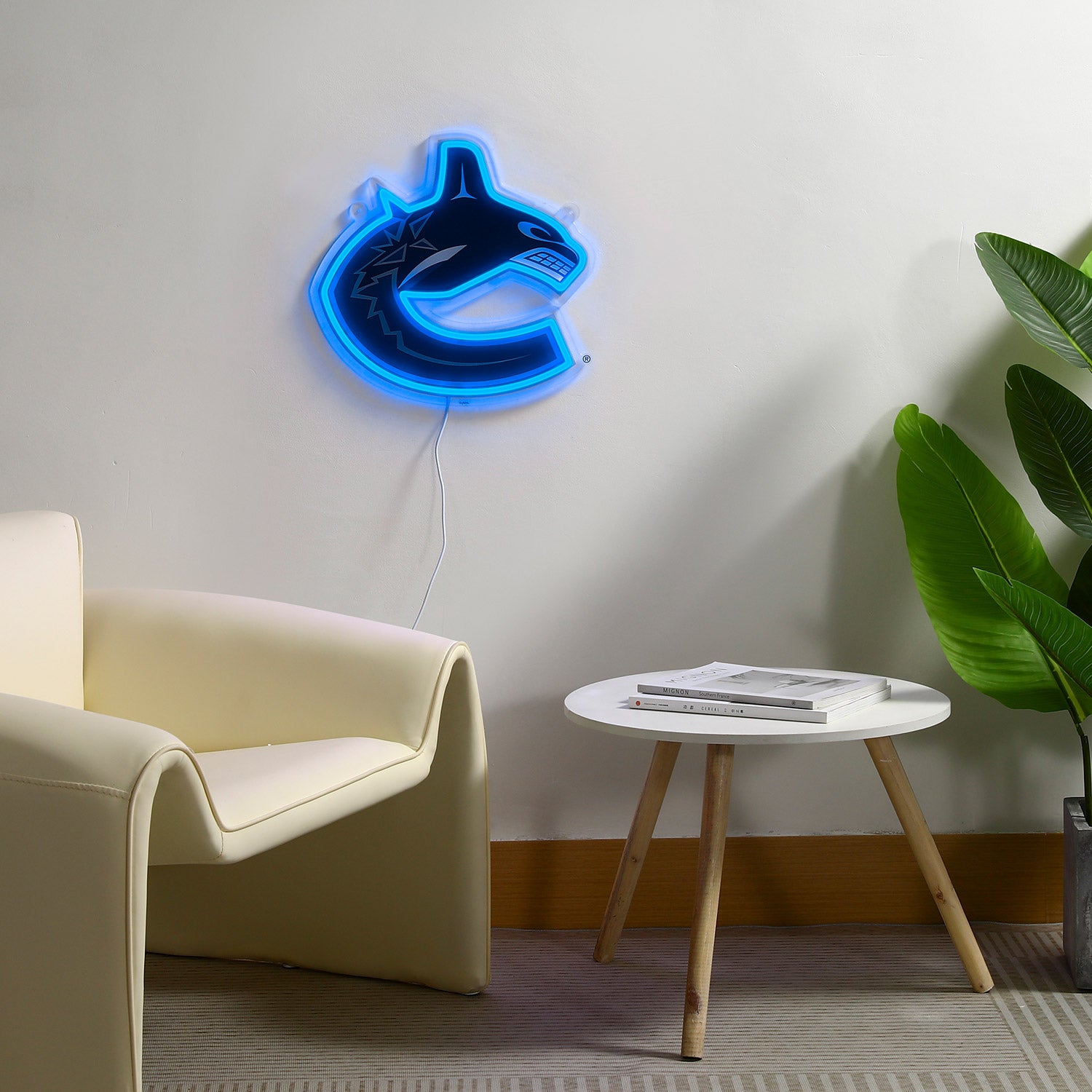 Vancouver Canucks LED Neon Sign - Saturday Neon