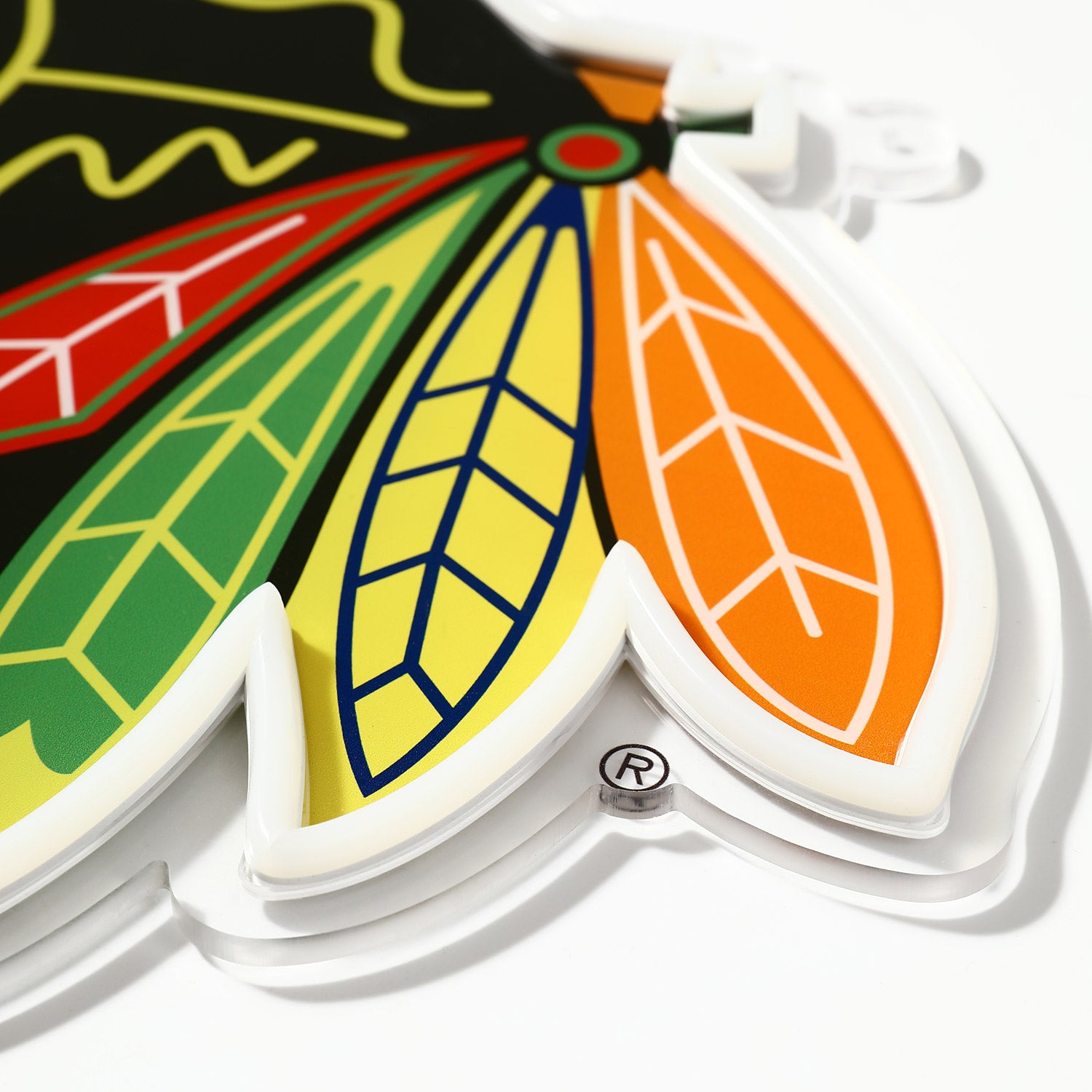 Chicago Blackhawks LED Neon Sign - Saturday Neon
