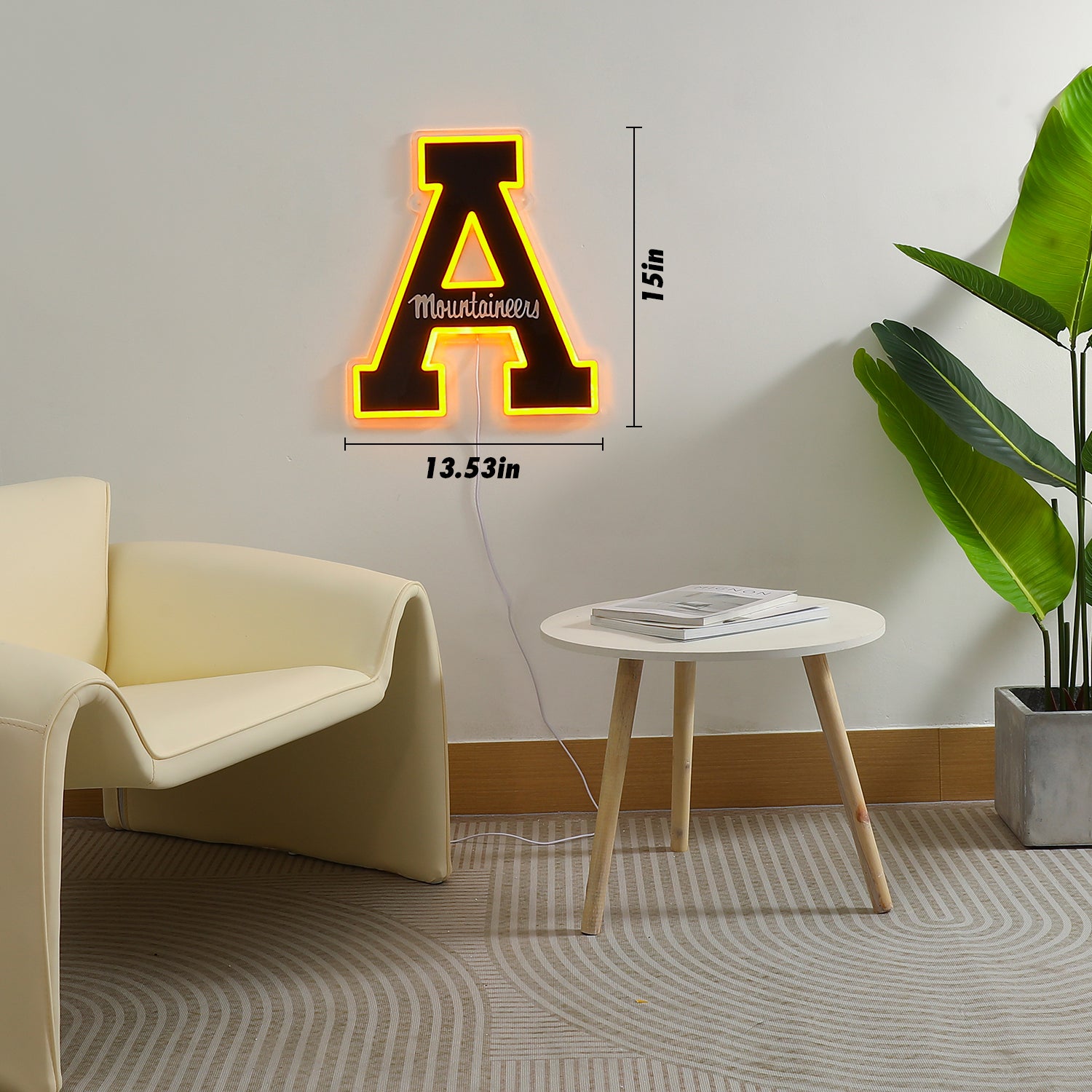 Discounted App State Sign - Saturday Neon