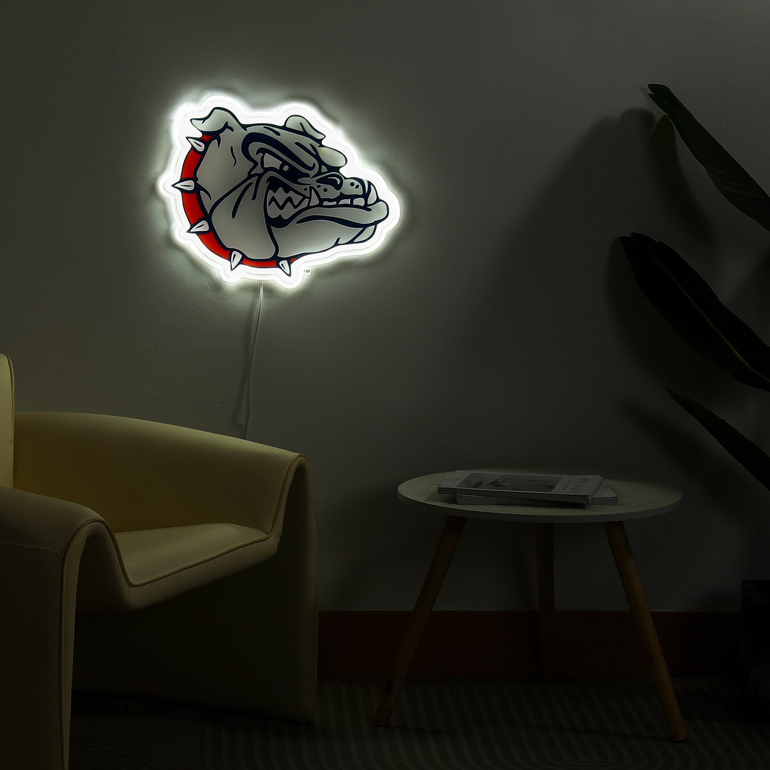 Gonzaga Bulldogs LED Neon Sign - Saturday Neon