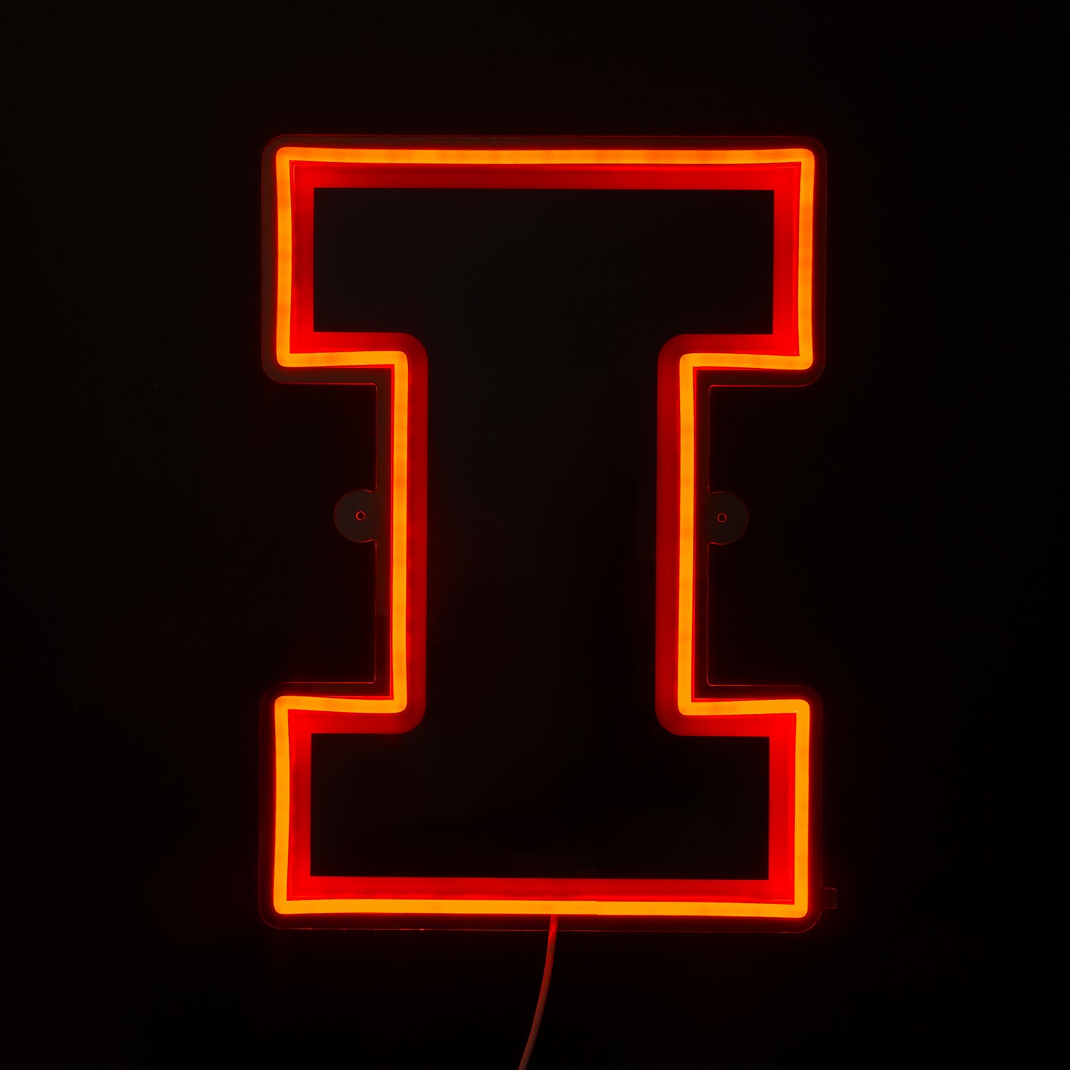 Blemished Illinois Fighting Illinis Tide Sign - Saturday Neon