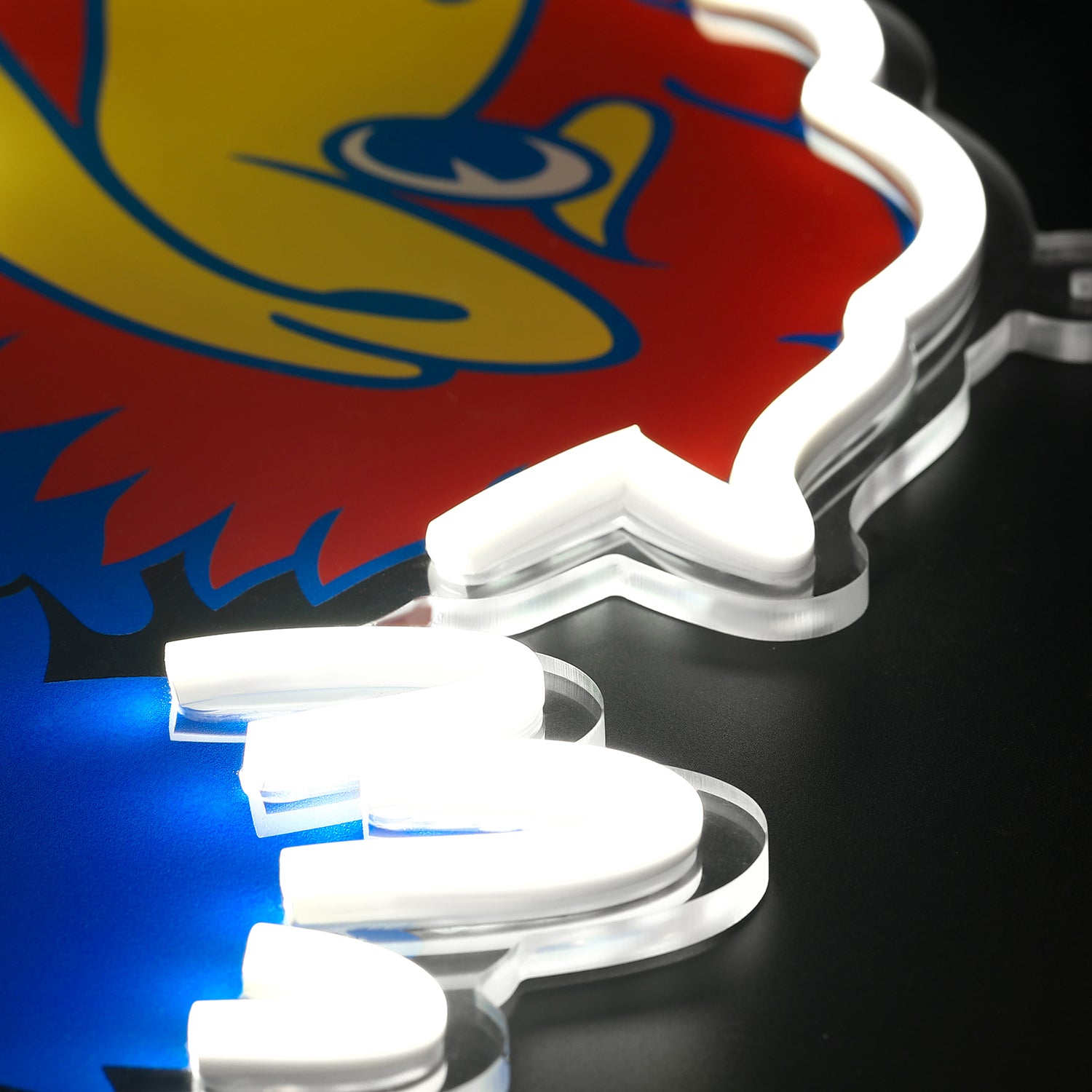 Kansas Jayhawks LED Neon Sign - Saturday Neon