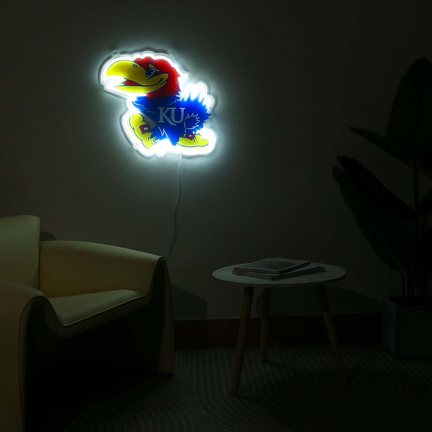 Kansas Jayhawks LED Neon Sign - Saturday Neon