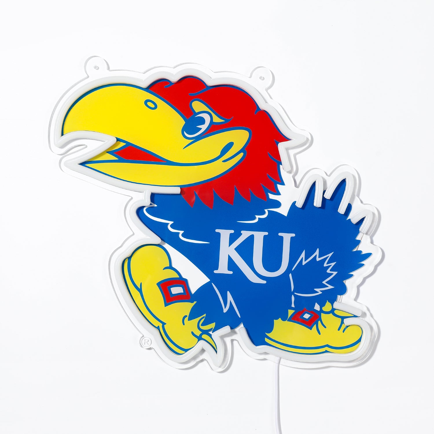 Kansas Jayhawks LED Neon Sign - Saturday Neon