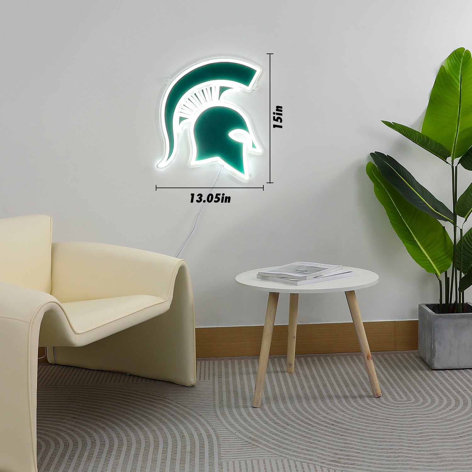 Discounted Michigan State Spartans Sign - Saturday Neon