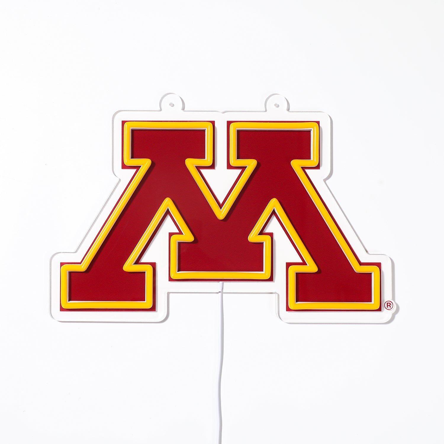 Blemished Minnesota Golden Gophers Sign - Saturday Neon