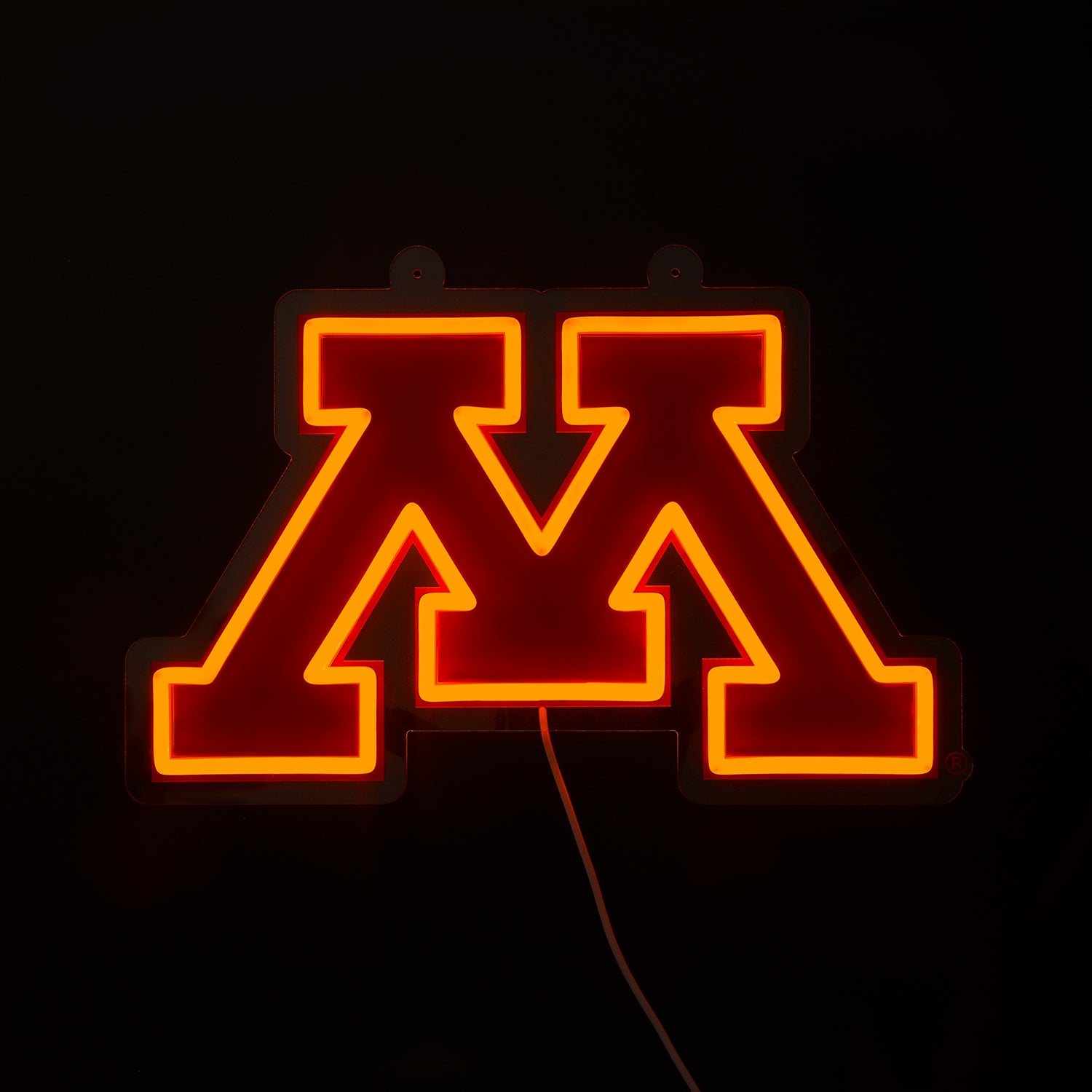 Blemished Minnesota Golden Gophers Sign - Saturday Neon