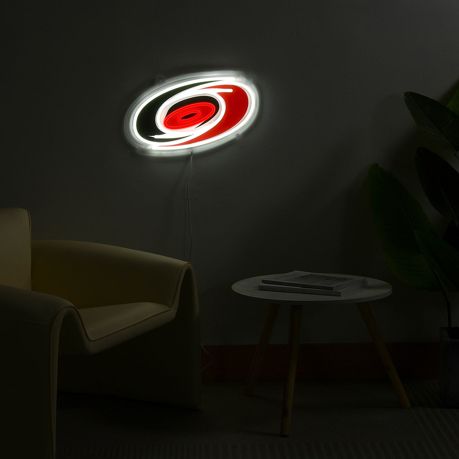 Carolina Hurricanes: Die-Cut LED Neon Sign