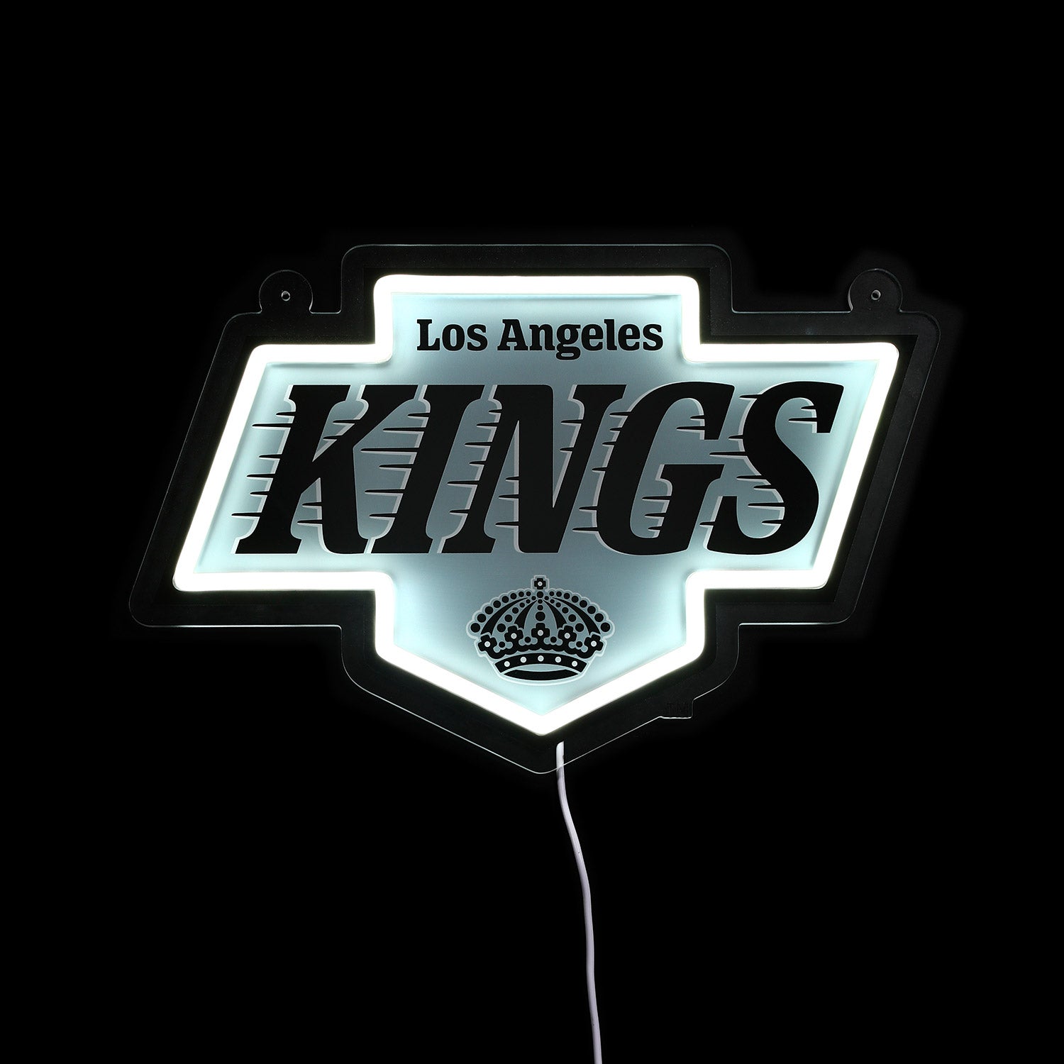 Los Angeles Kings: Die-Cut LED Neon Sign