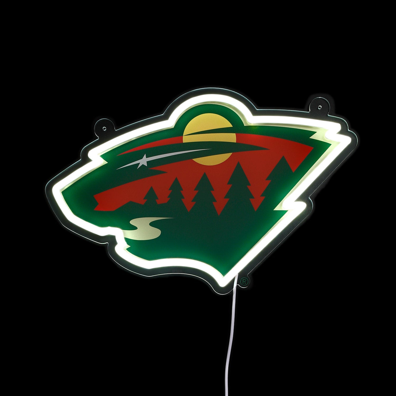 Minnesota Wild: Die-Cut LED Neon Sign