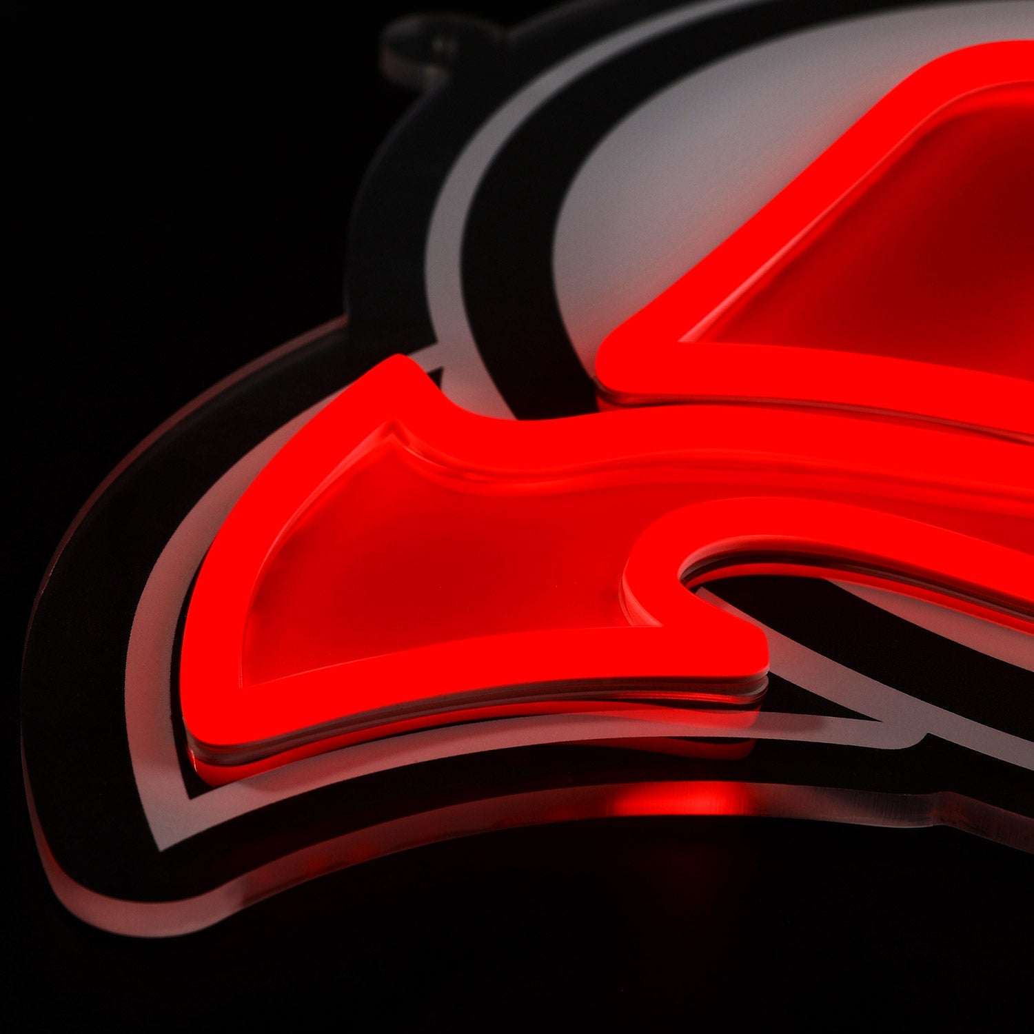 New Jersey Devils: Die-Cut LED Neon Sign