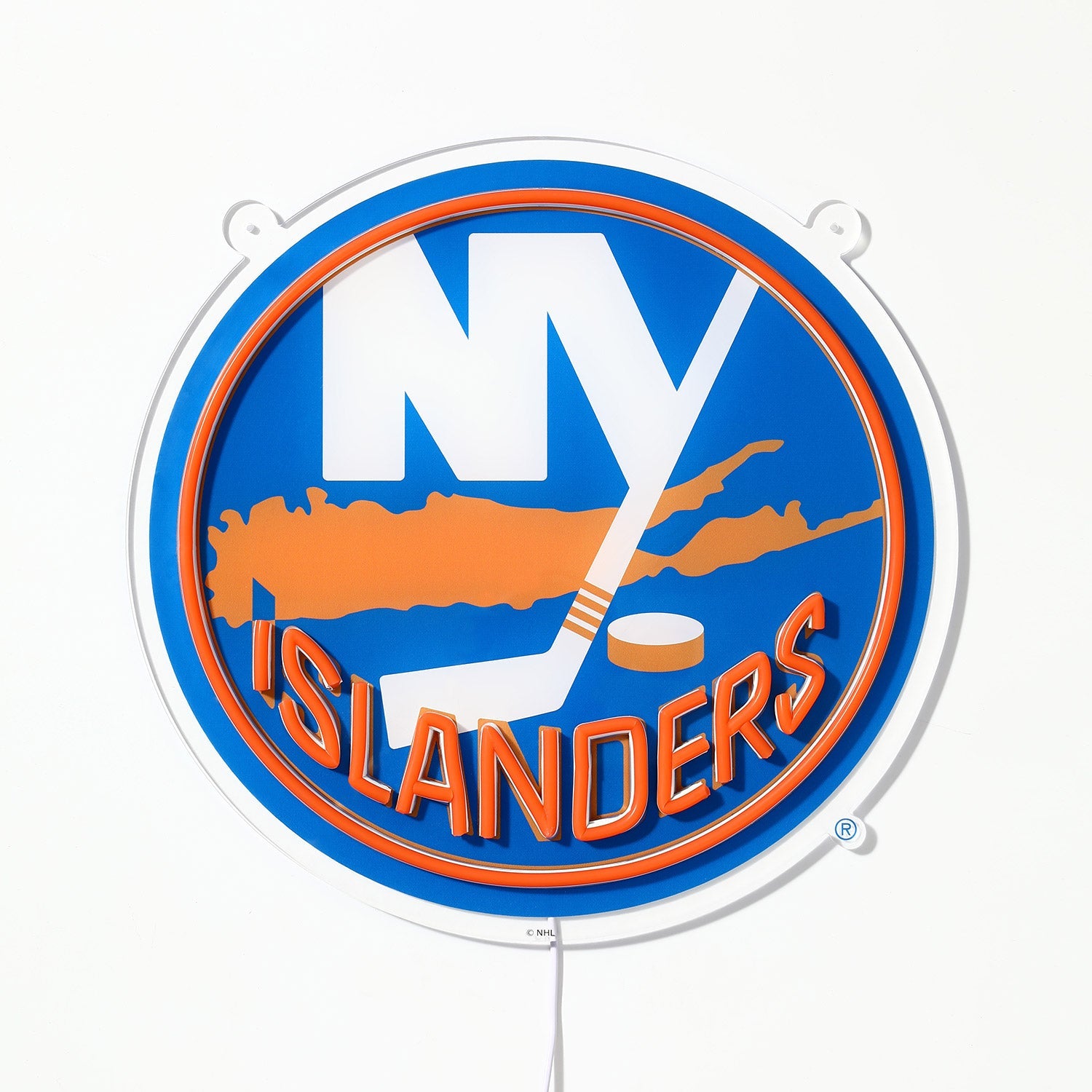 New York Islanders: Die-Cut LED Neon Sign
