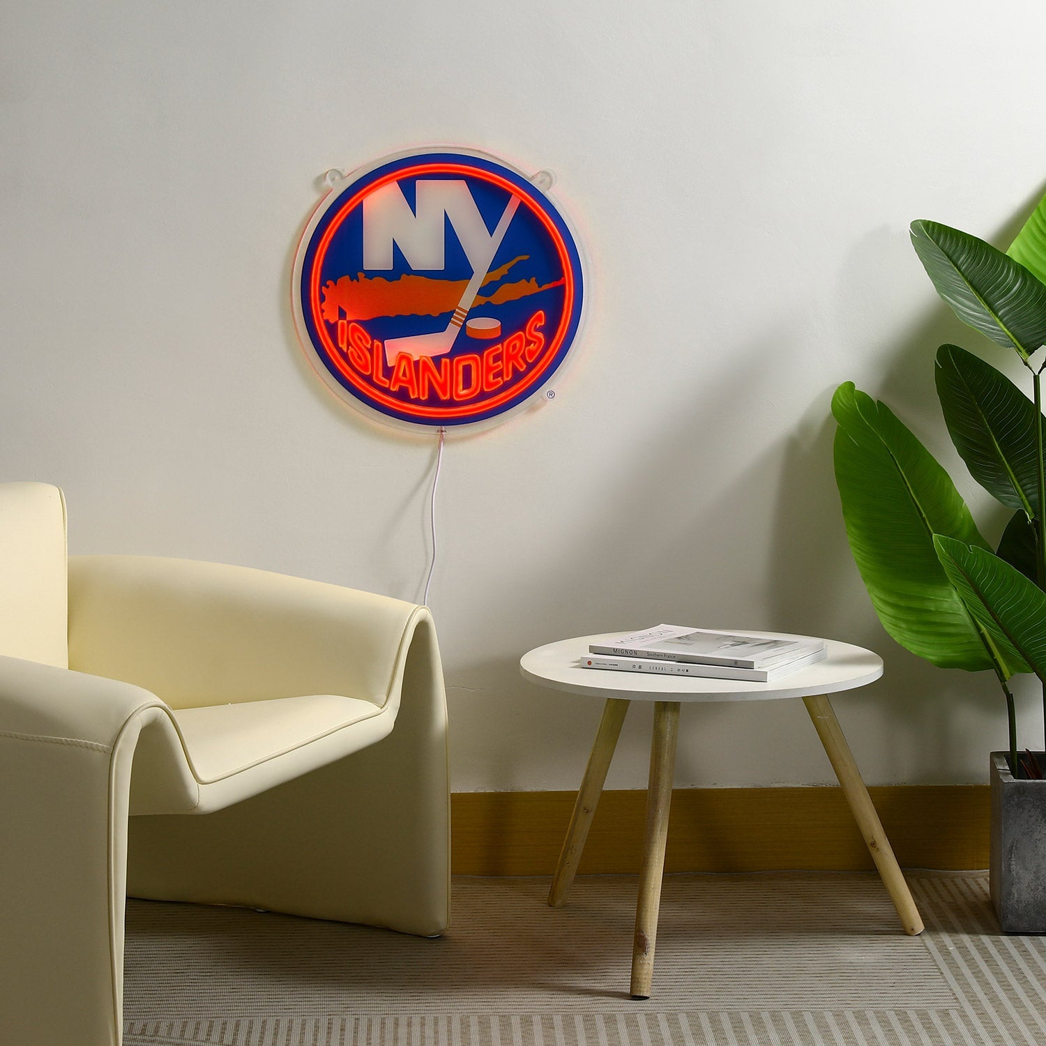 New York Islanders: Die-Cut LED Neon Sign