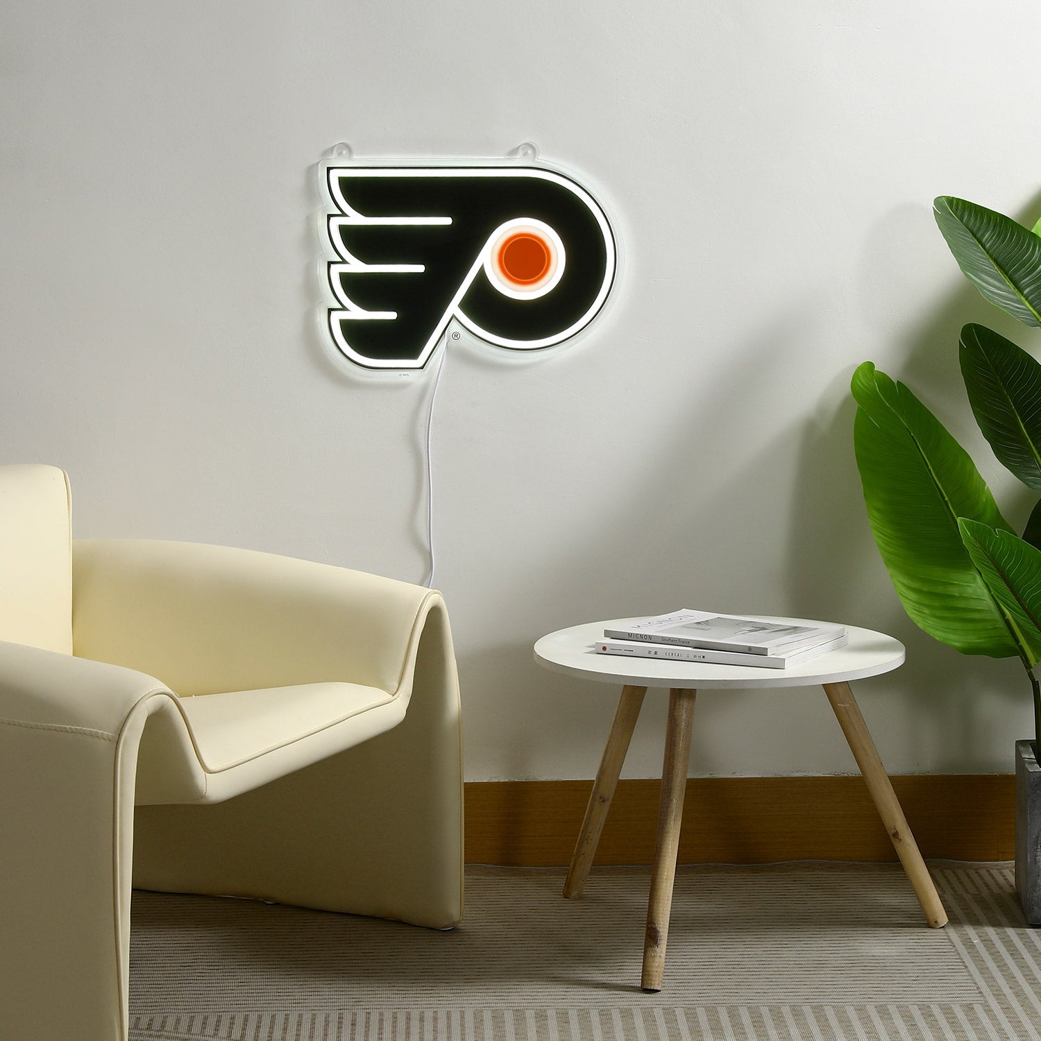 Philadelphia Flyers: Die-Cut LED Neon Sign