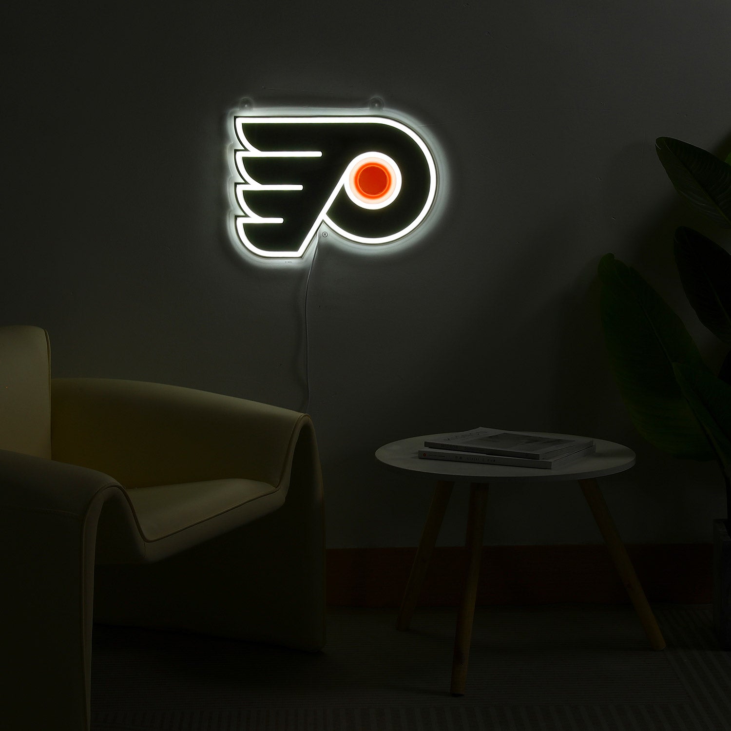 Philadelphia Flyers: Die-Cut LED Neon Sign