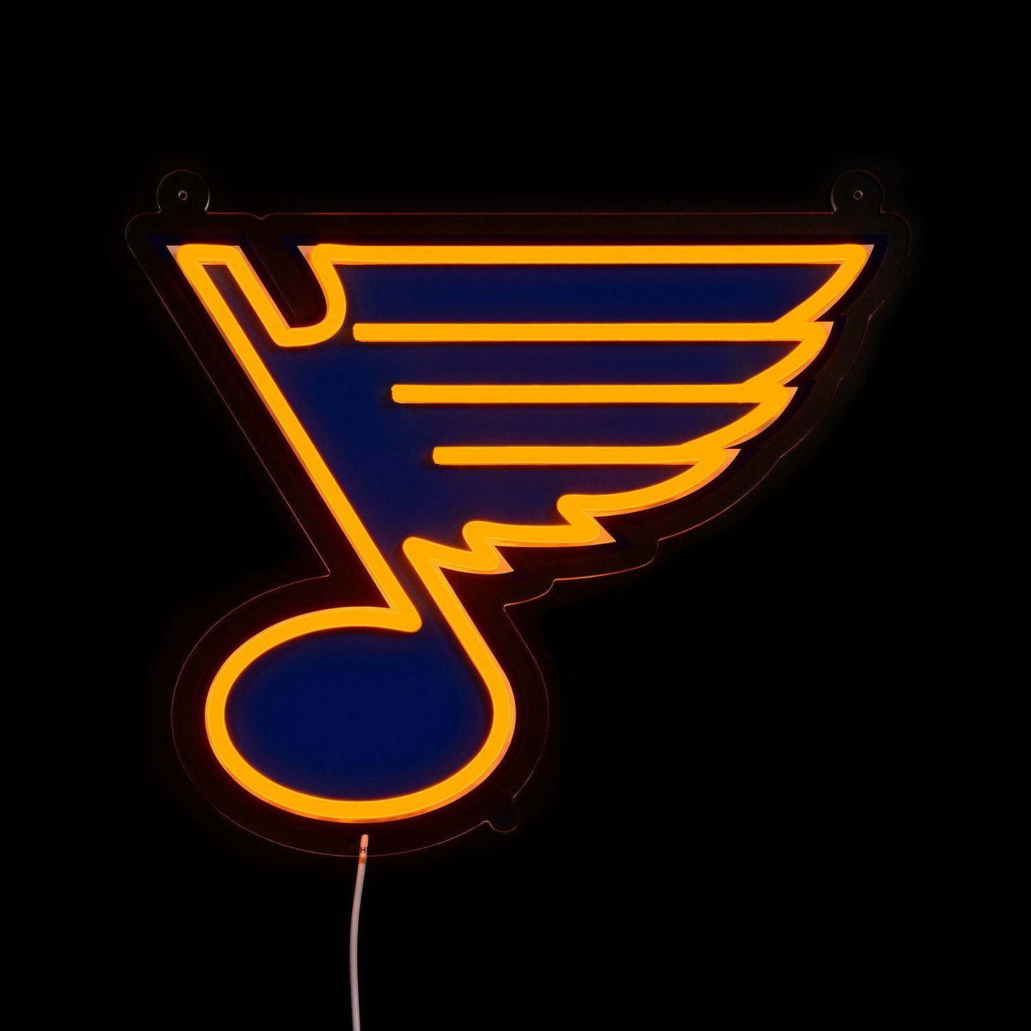 St. Louis Blues: Die-Cut LED Neon Sign