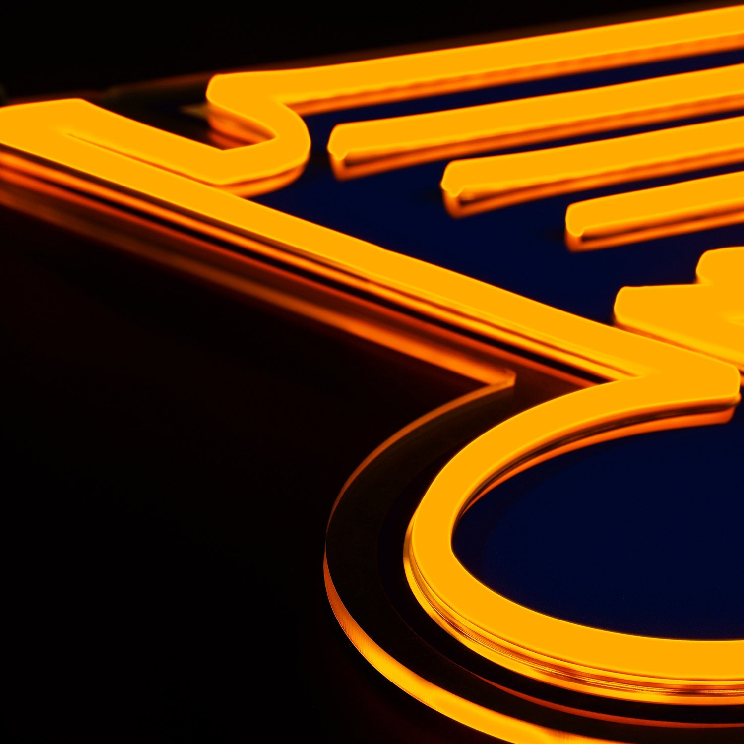 St. Louis Blues: Die-Cut LED Neon Sign