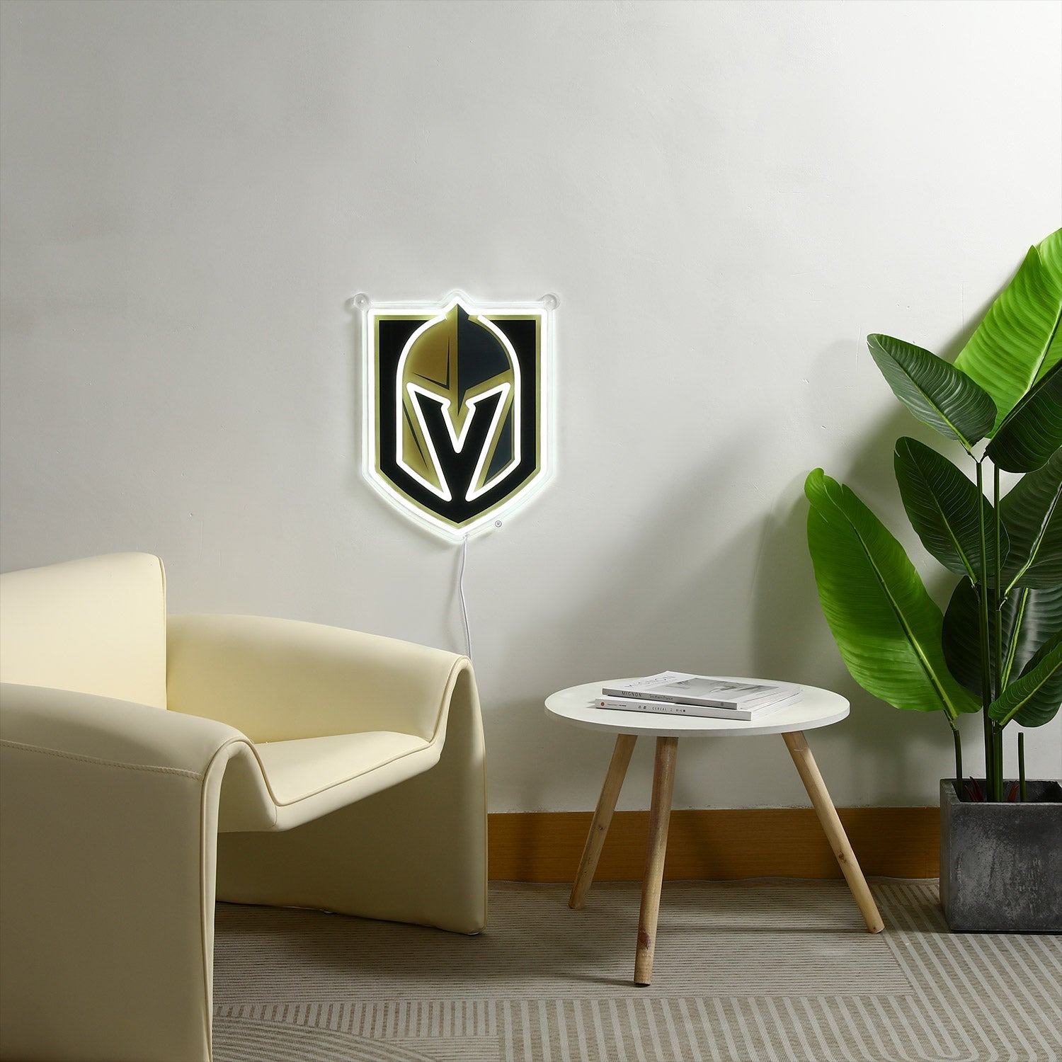Vegas Golden Knights: Die-Cut LED Neon Sign