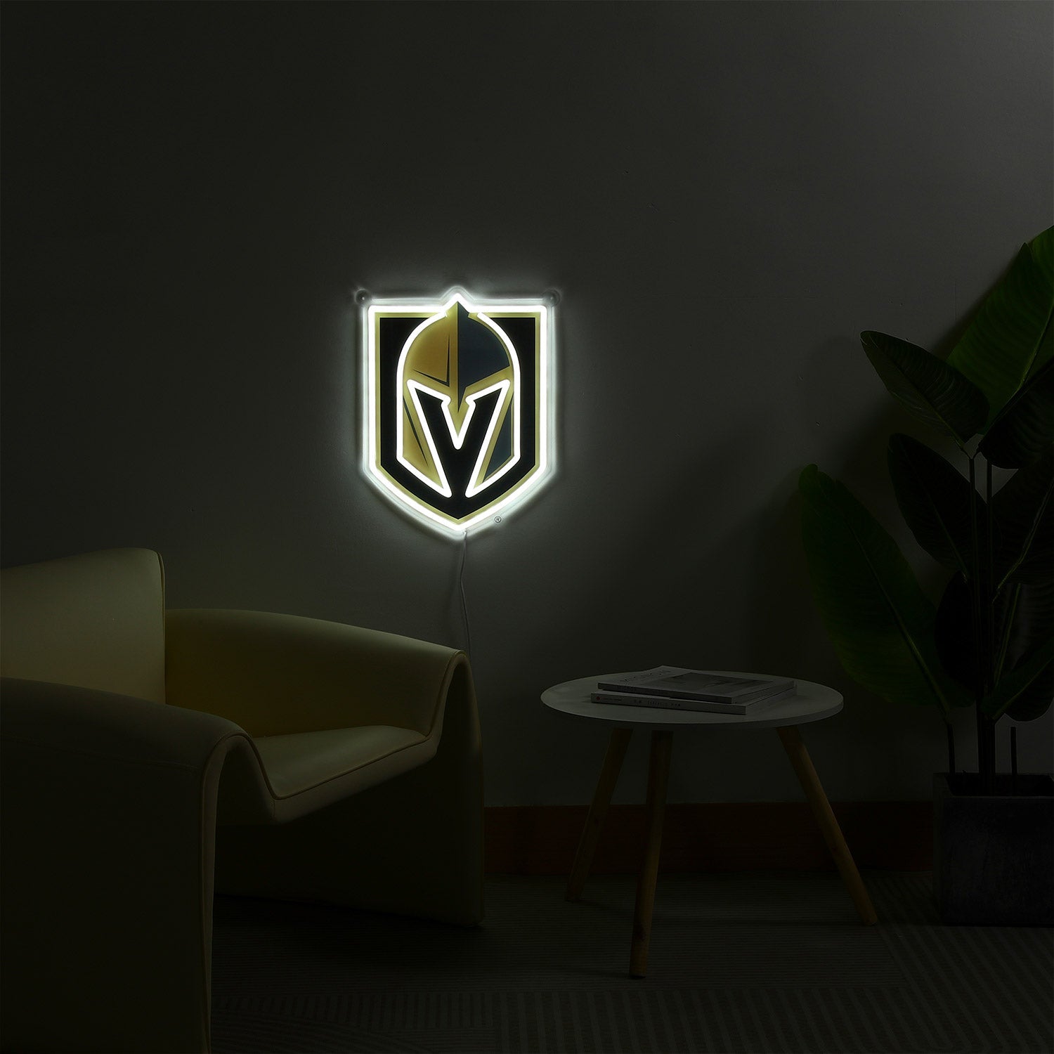 Vegas Golden Knights: Die-Cut LED Neon Sign