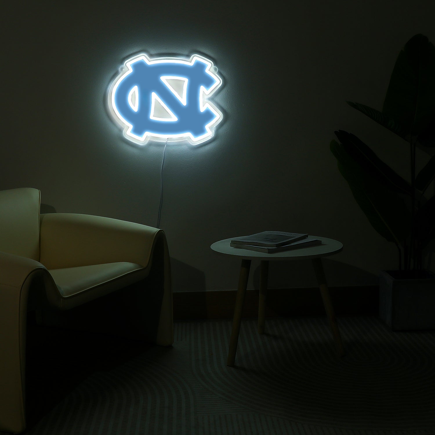North Carolina Tar Heels LED Neon Sign - Saturday Neon