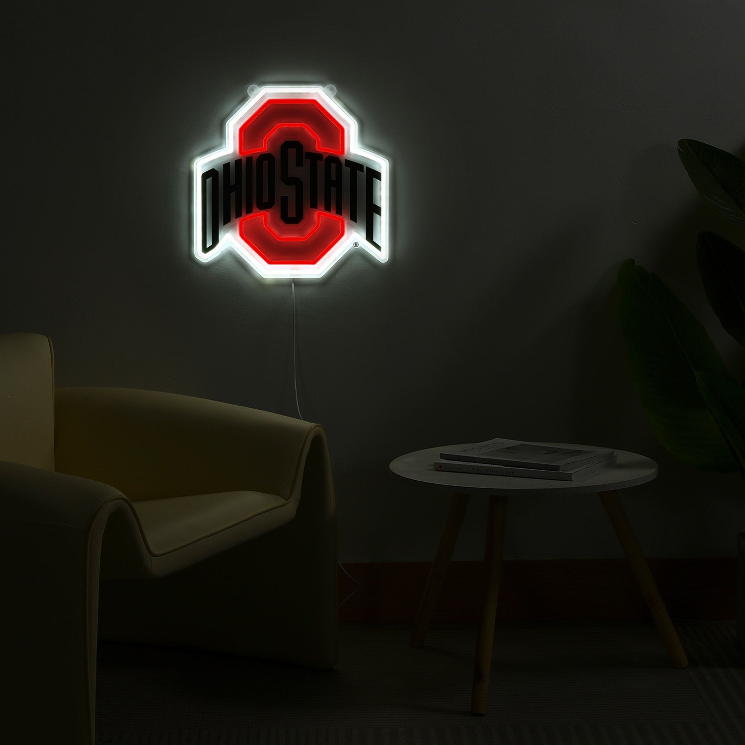 Ohio State Buckeyes LED Neon Sign - Saturday Neon