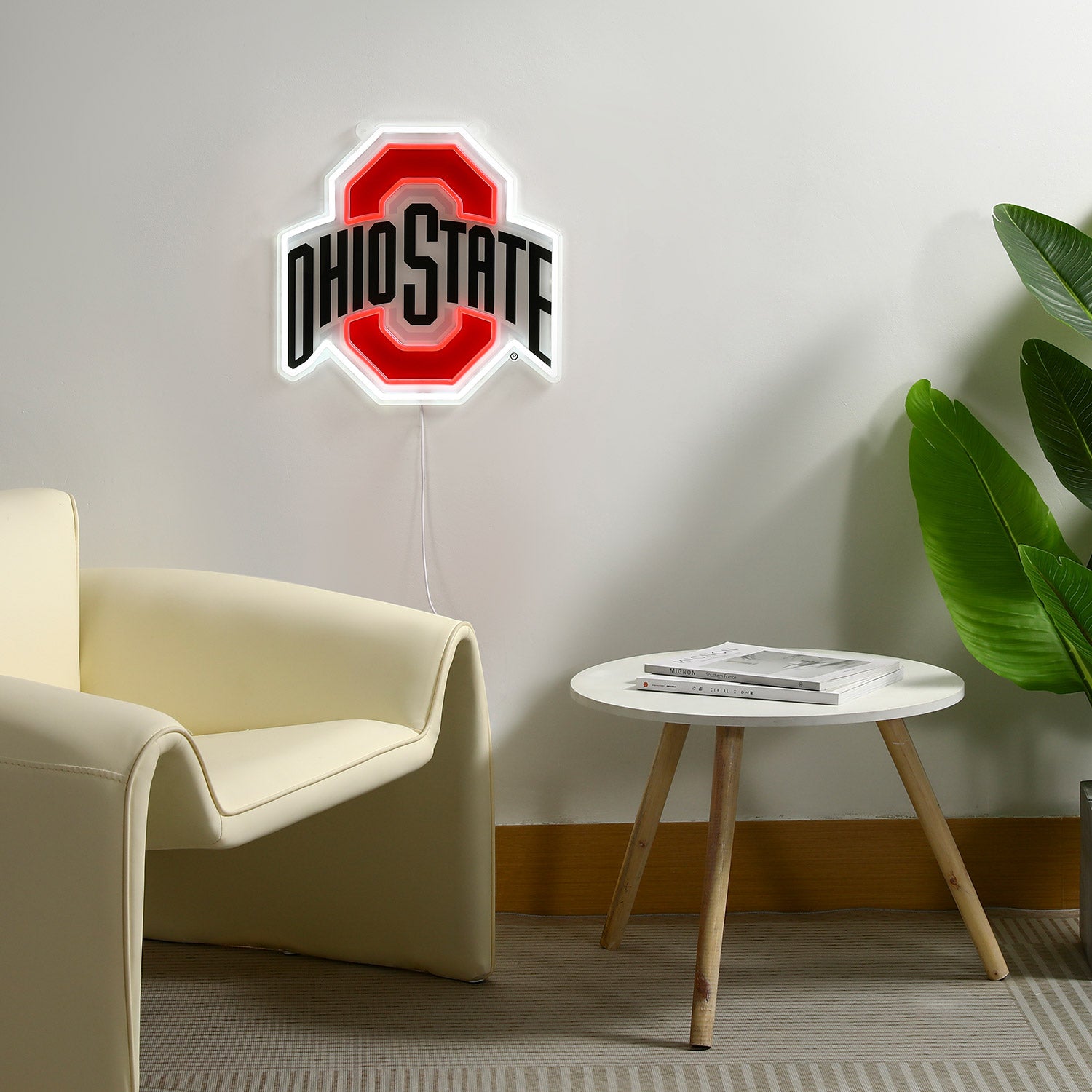 Ohio State Buckeyes LED Neon Sign - Saturday Neon