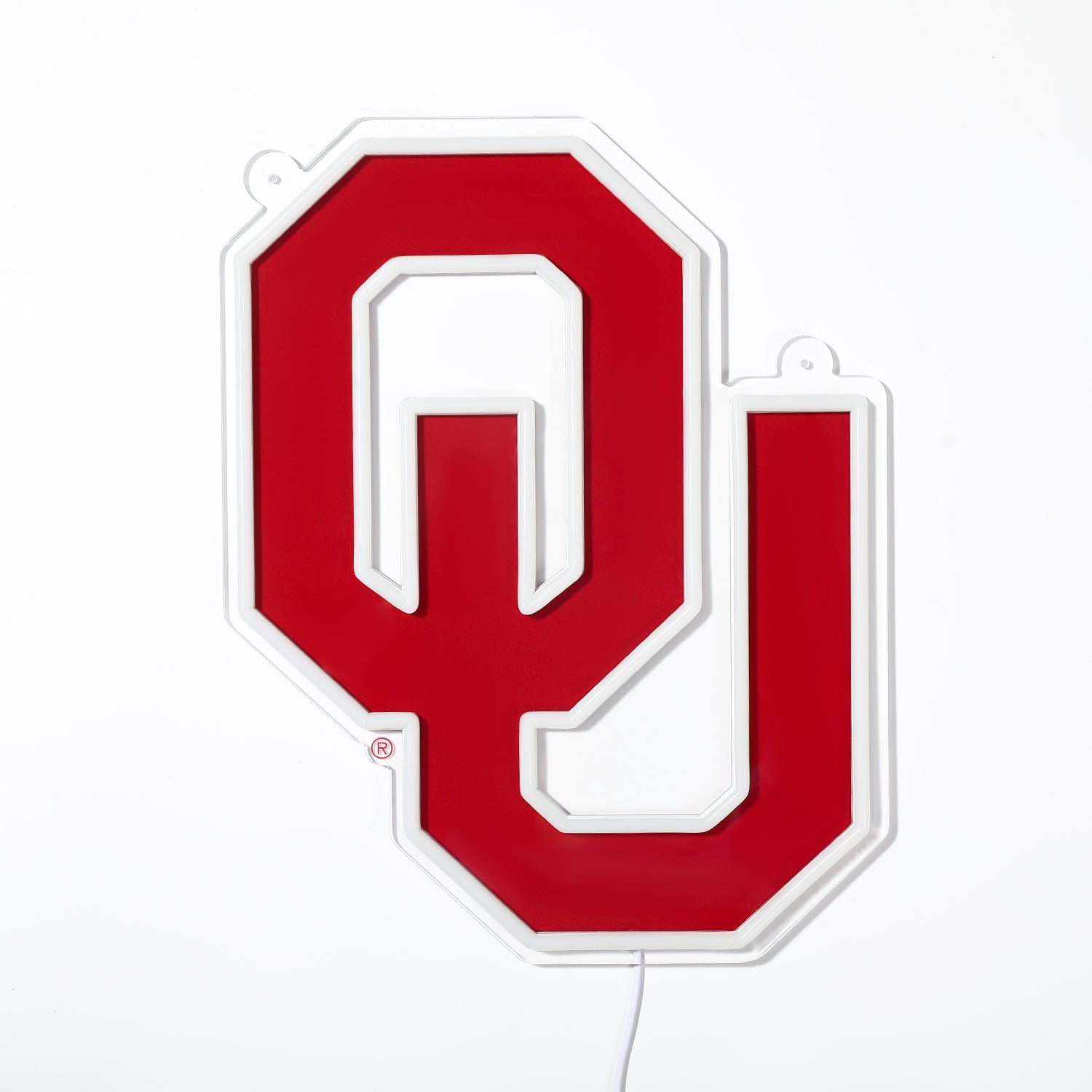 Blemished Oklahoma Sooners Sign - Saturday Neon