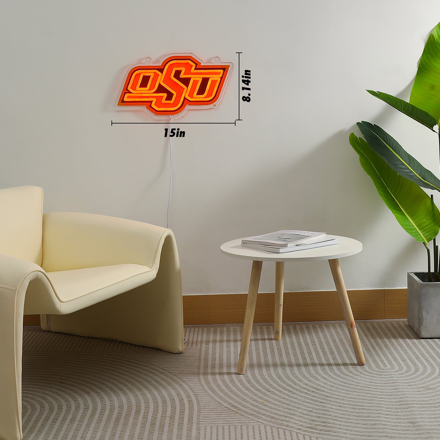 Blemished Oklahoma State Cowboys - Saturday Neon