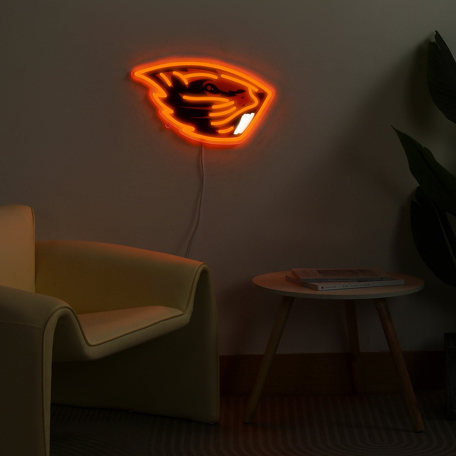 Oregon State Beavers LED Neon Sign - Saturday Neon