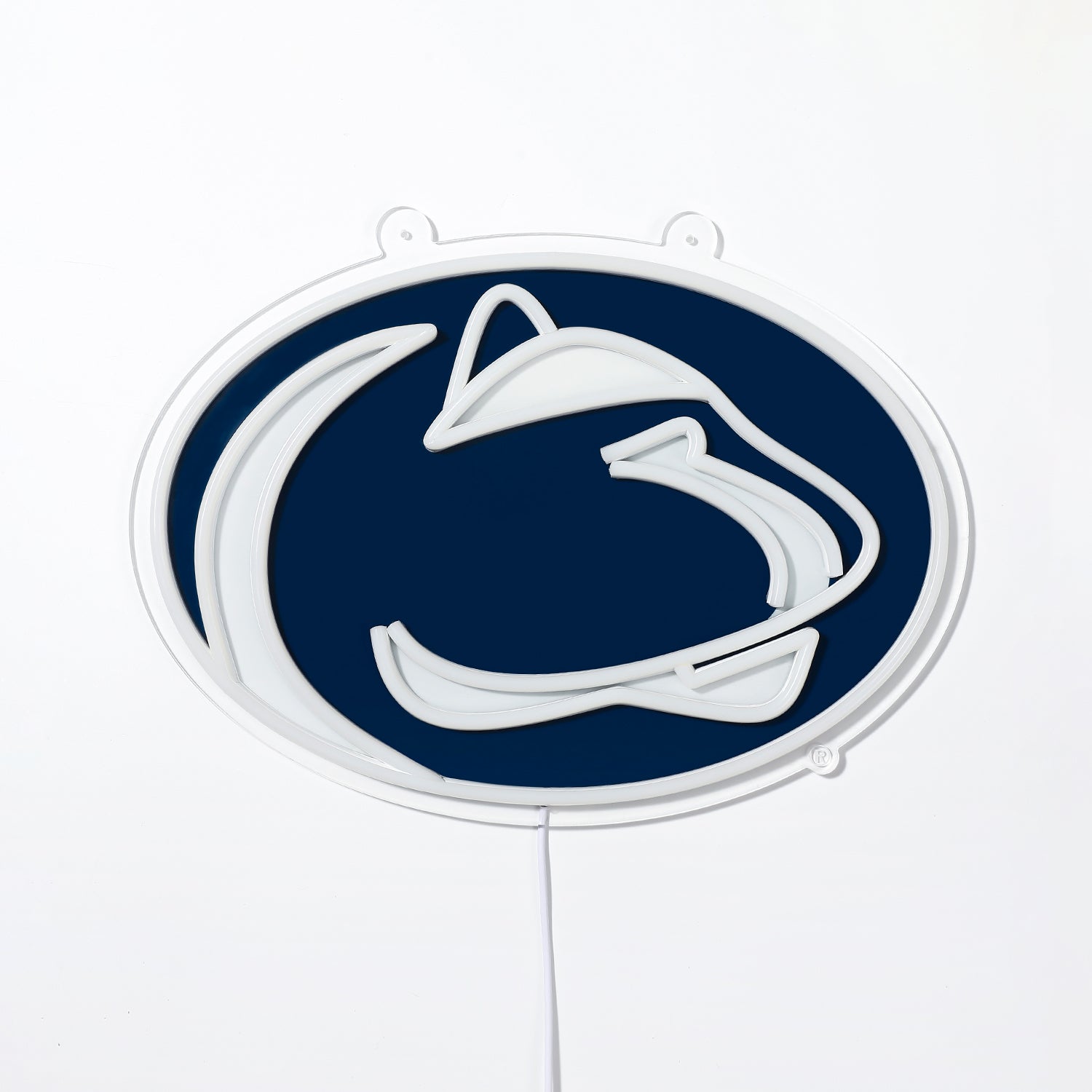Blemished Penn State Nittany Lions Sign - Saturday Neon