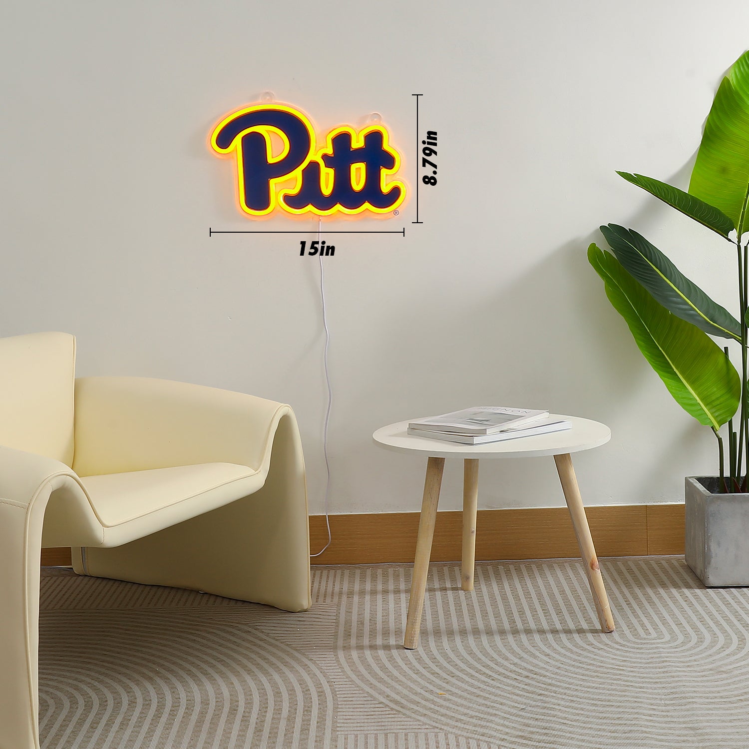 Pitt Panthers LED Neon Sign - Saturday Neon