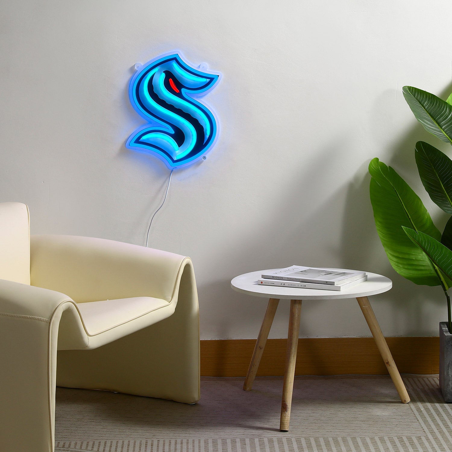 Seattle Kraken LED Neon Sign - Saturday Neon