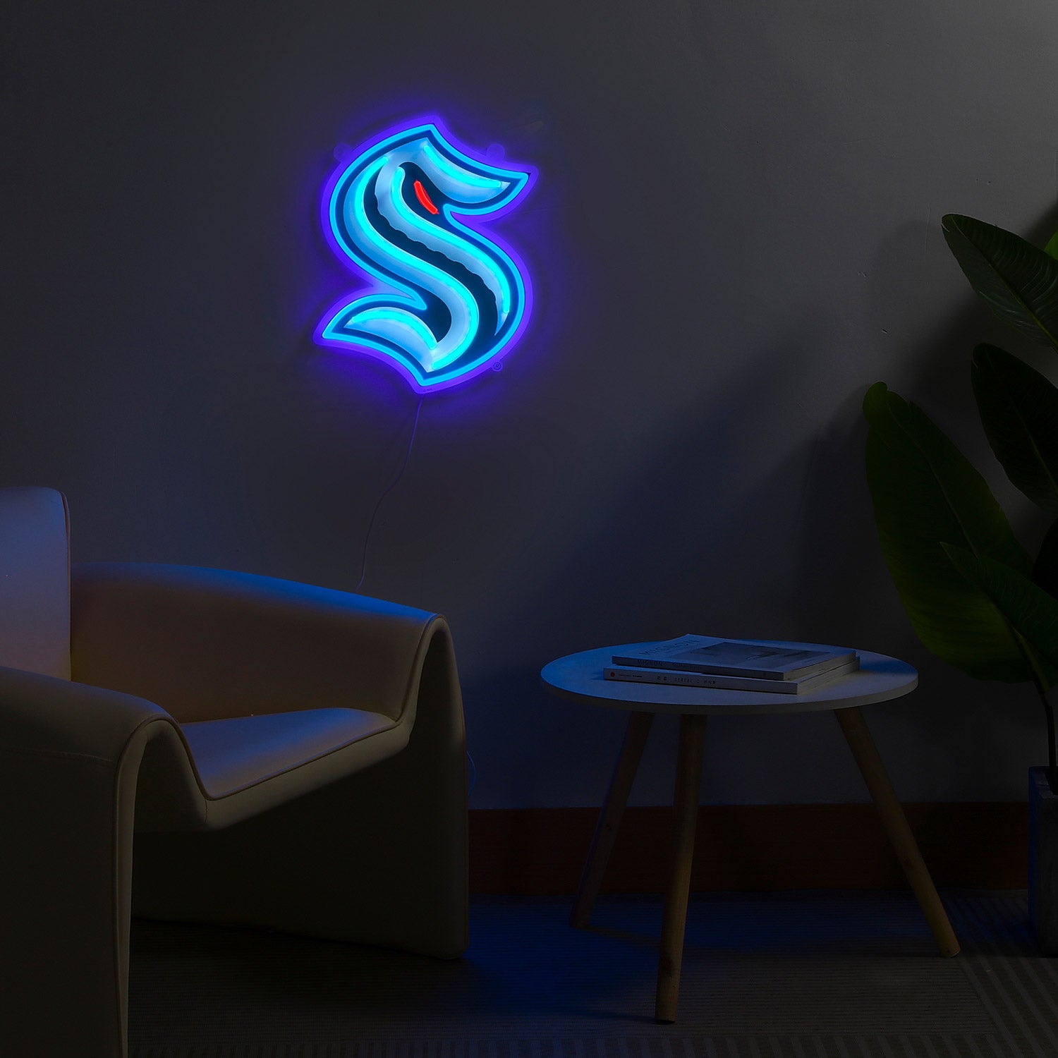 Seattle Kraken LED Neon Sign - Saturday Neon