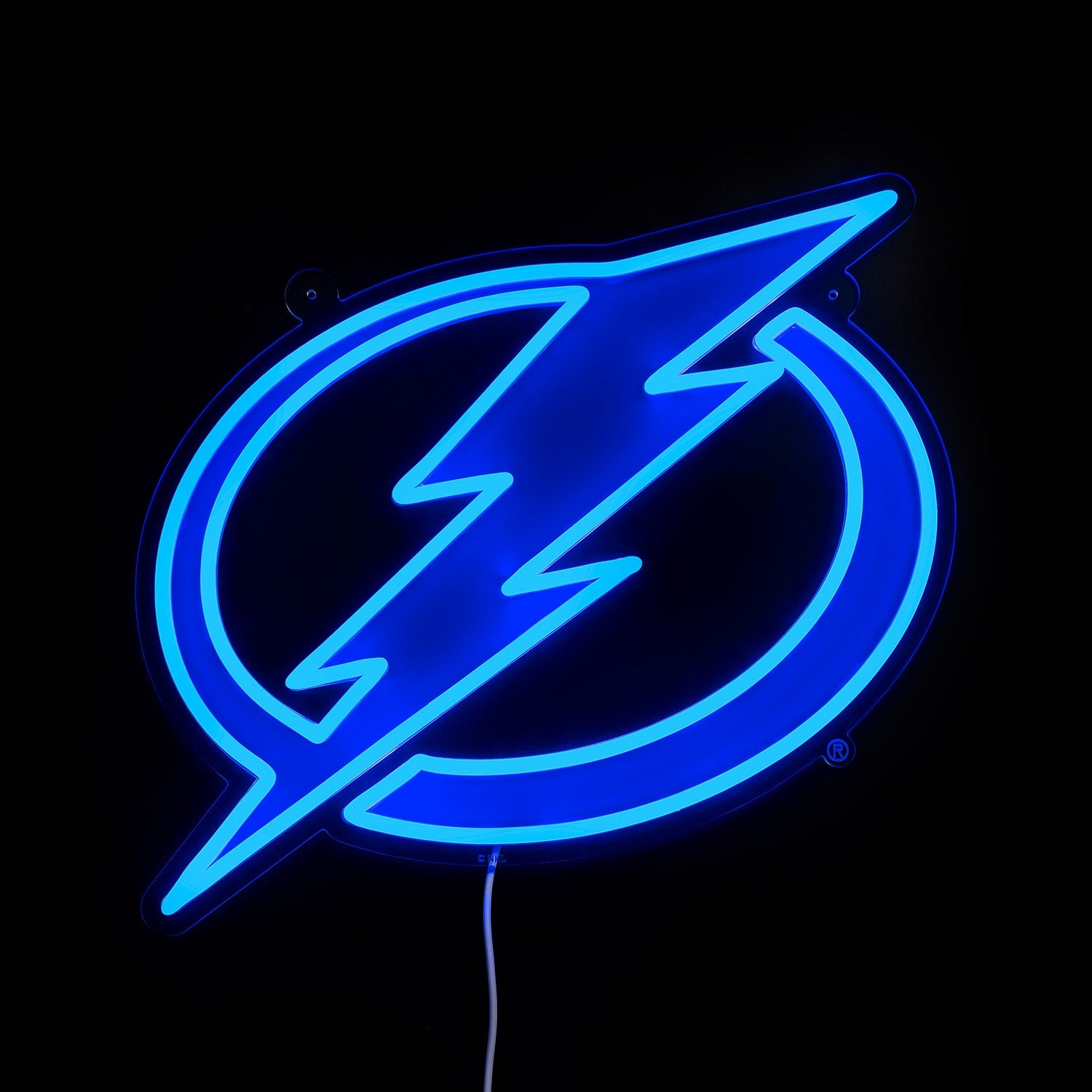 Tampa Bay Lightning: Die-Cut LED Neon Sign