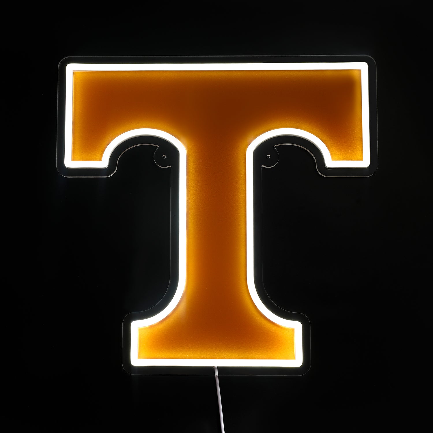 Blemished Tennessee Volunteers Sign - Saturday Neon