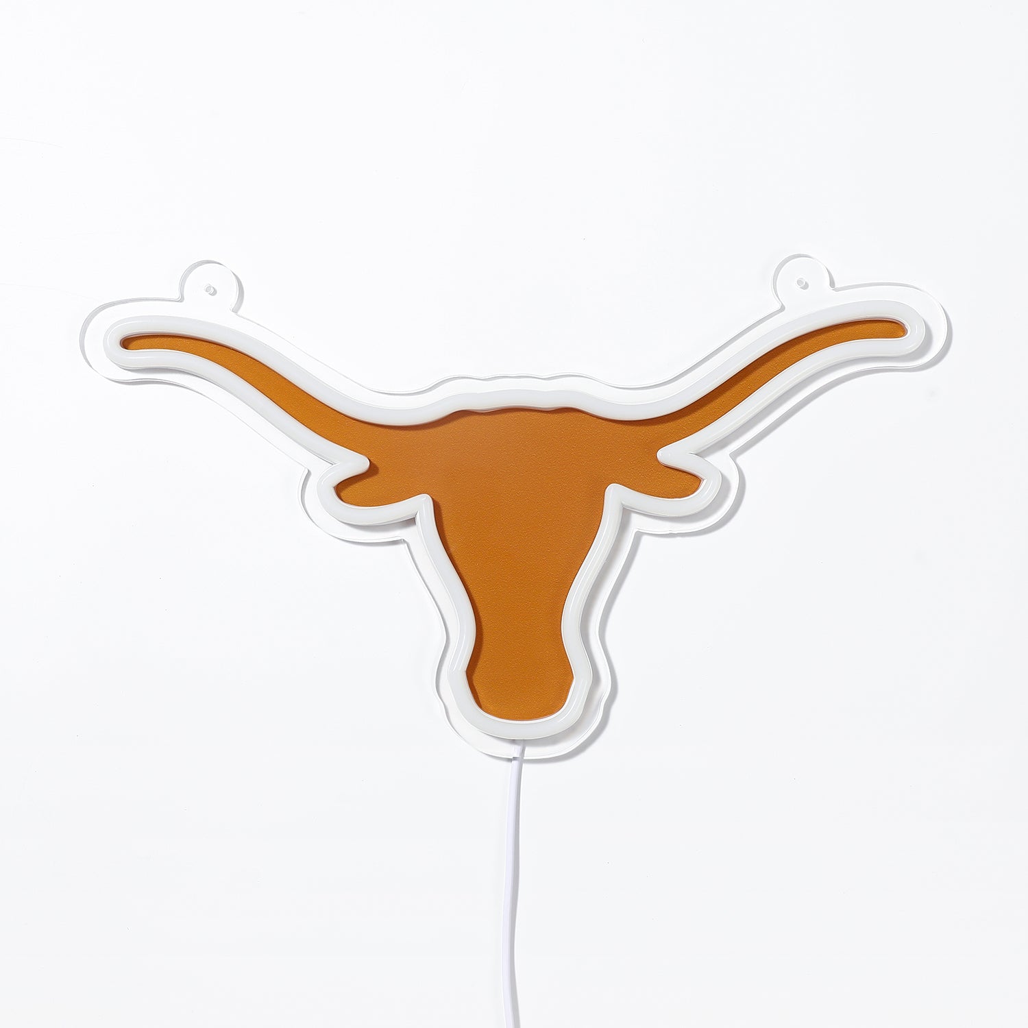 Blemished Texas Longhorns Sign - Saturday Neon