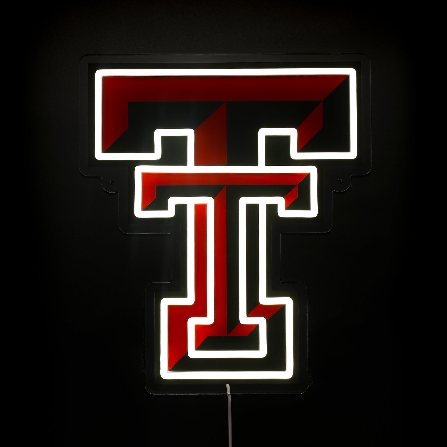 Blemished Texas Tech Red Raiders Sign - Saturday Neon