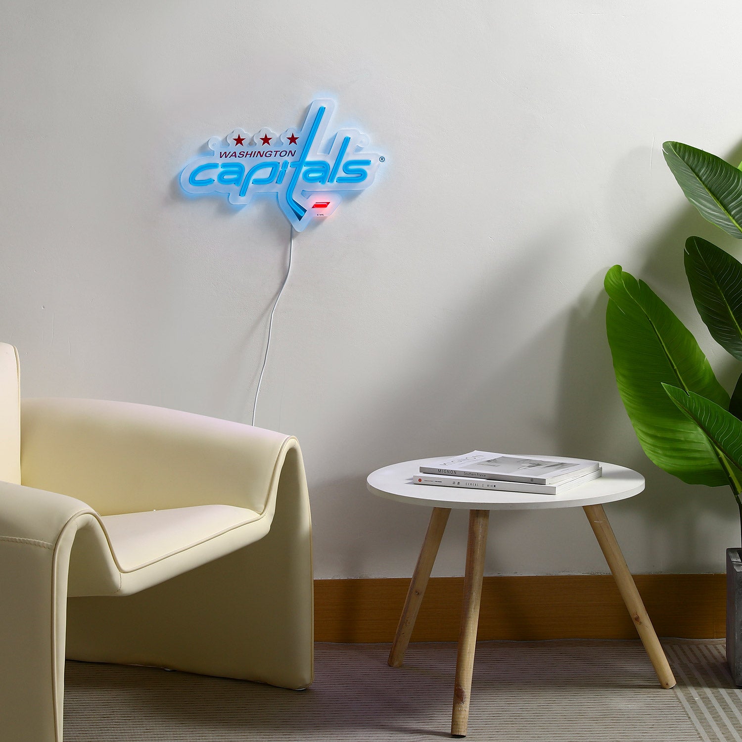 Washington Capitals LED Neon Sign - Saturday Neon