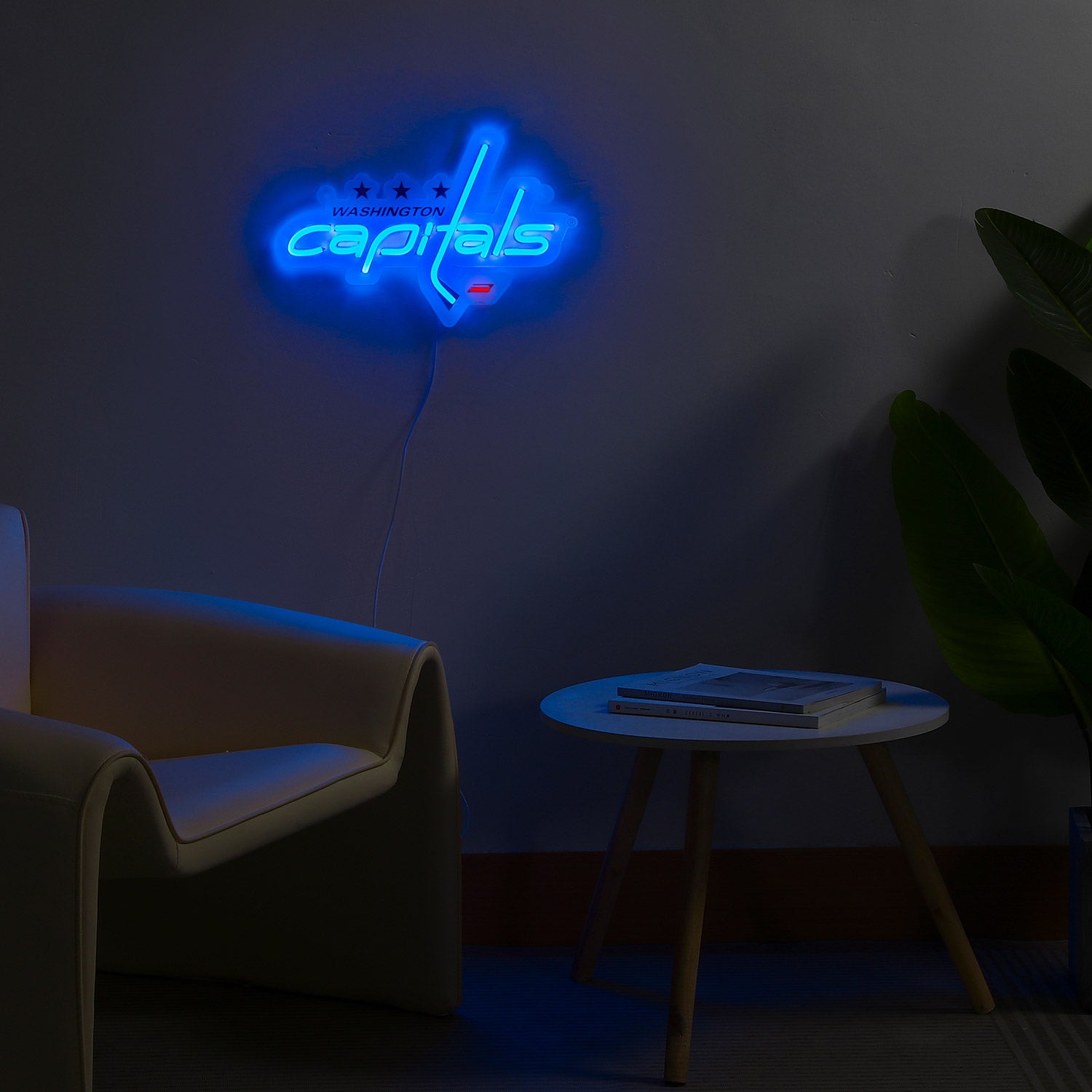 Washington Capitals LED Neon Sign - Saturday Neon