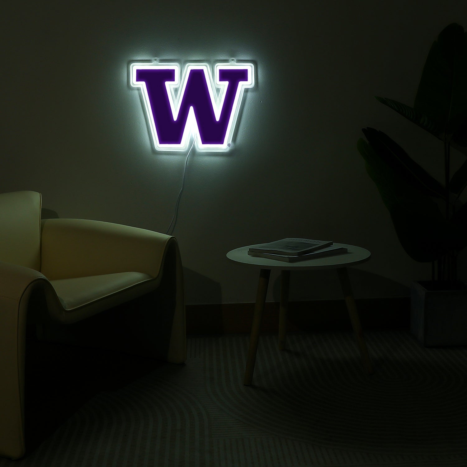 Washington Huskies LED Neon Sign - Saturday Neon