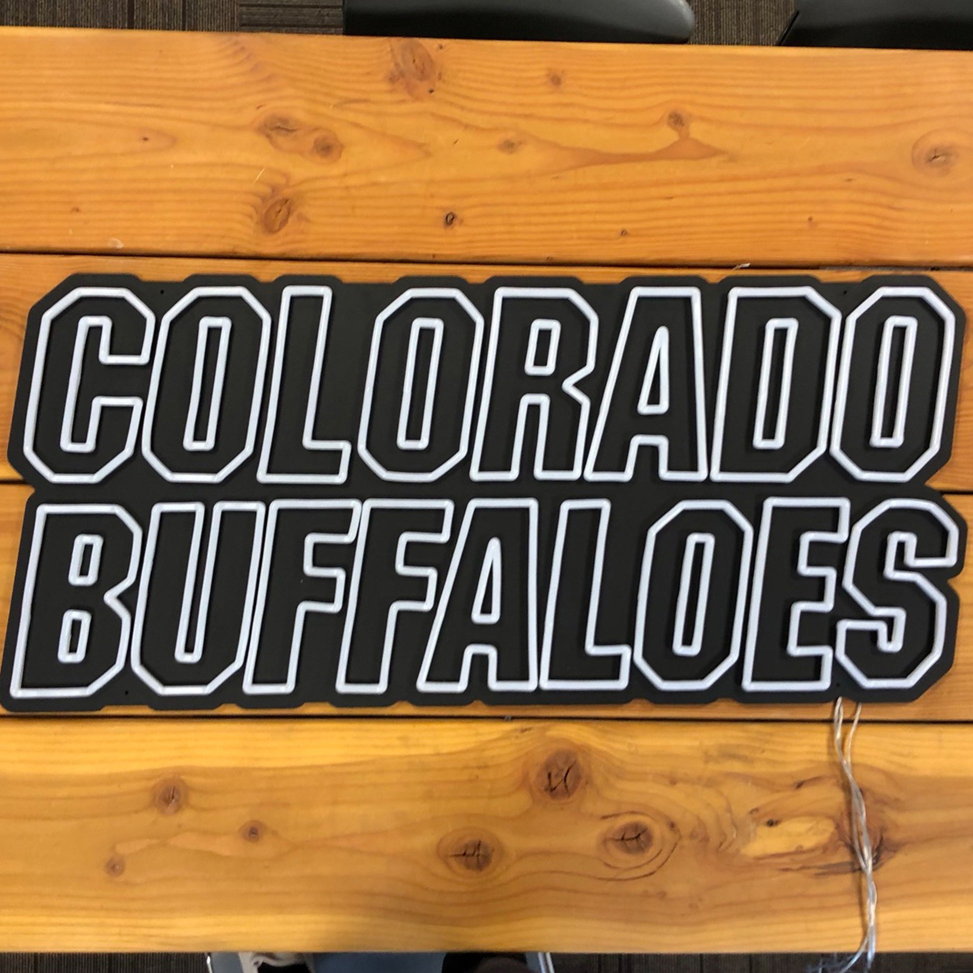 Colorado Buffaloes Neon Sign - Saturday Neon