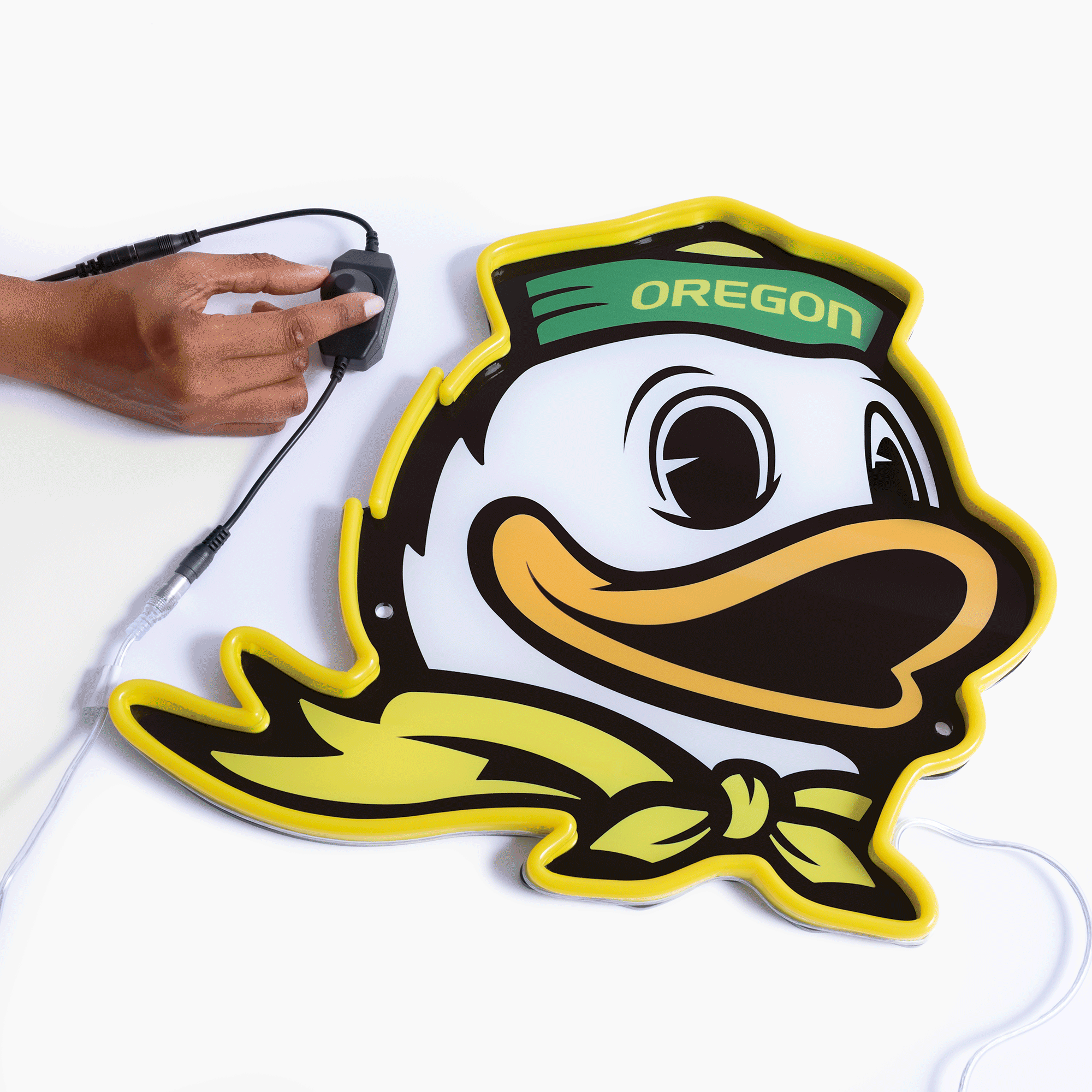 Oregon Ducks LED Neon Sign - Saturday Neon