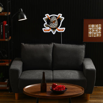 Anaheim Ducks LED Neon Sign - Saturday Neon