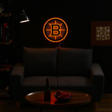 Boston Bruins LED Neon Sign - Saturday Neon