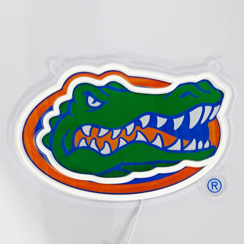 Florida Gators Logo LED Neon Sign