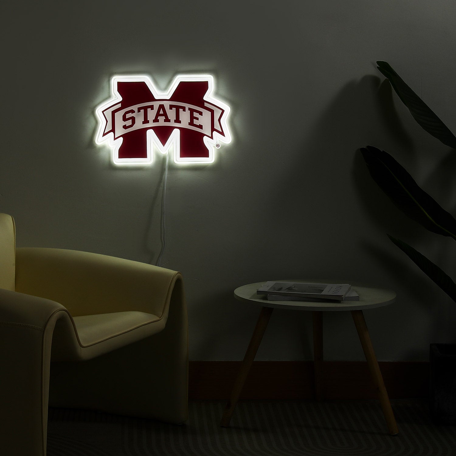 Mississippi State Bulldogs LED Neon Sign - Saturday Neon