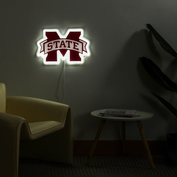 Mississippi State Bulldogs LED Neon Sign - Saturday Neon