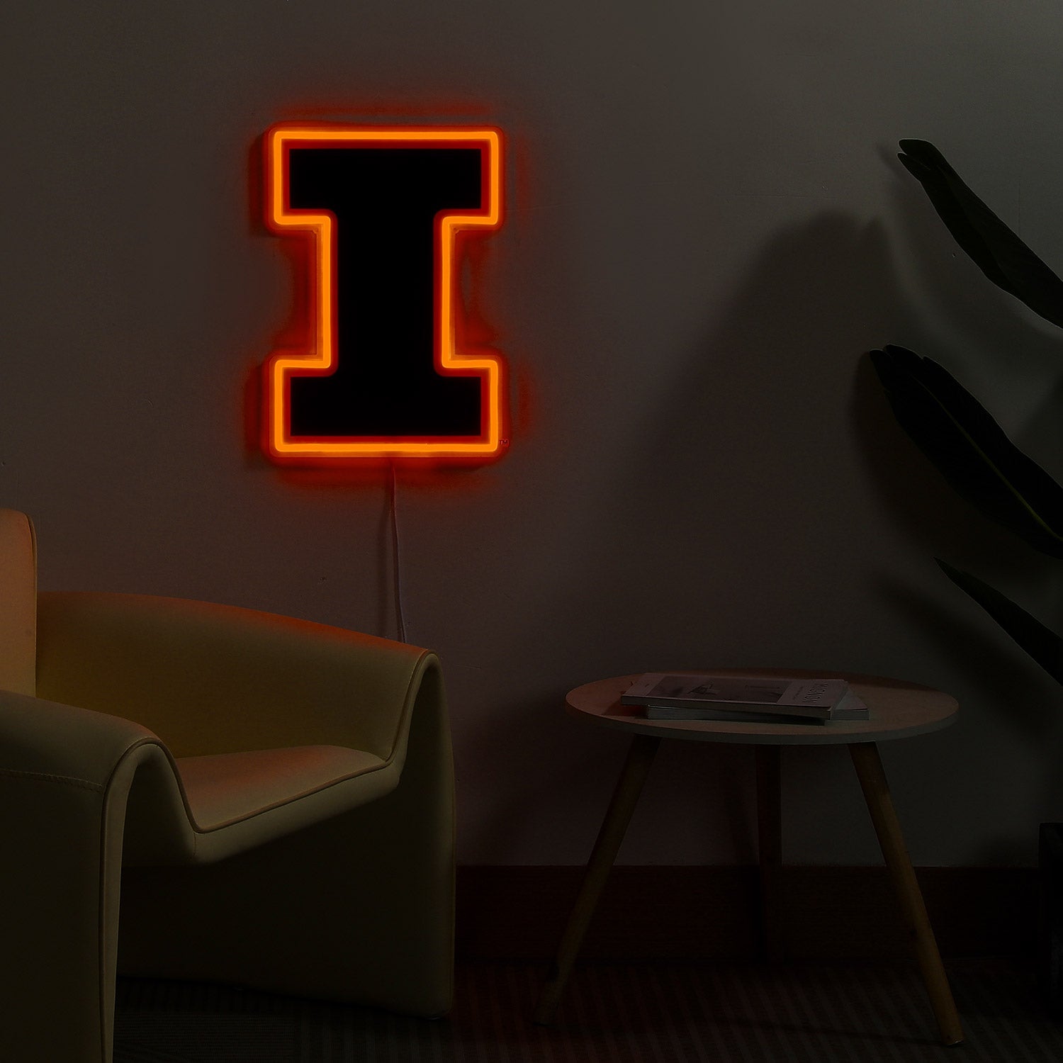 Illinois Fighting Illini LED Neon Sign - Saturday Neon