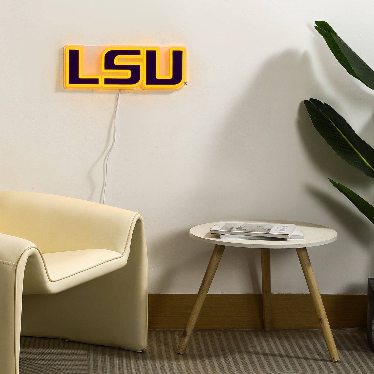 LSU Tigers LED Neon Sign - Saturday Neon