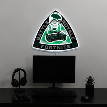 Fortnite Battle Bus LED Neon Sign - Saturday Neon